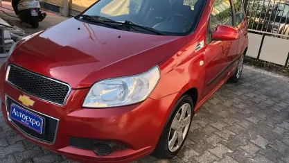 Usata Chevrolet Aveo 82 CV (60 kW) 2008 Rosso Berlina