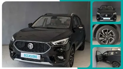Usata MG ZS Luxury 111 CV (81 kW) 2023 Nero SUV