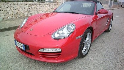 Usata Porsche Boxster 256 CV (188 kW) 2010 Rosso Cabrio