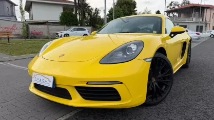 Usata Porsche 718 Cayman Edition 299 CV (219 kW) 2018 Giallo Coupé