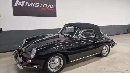 Usata Porsche 356 B 75 CV (55 kW) 1960 Nero Cabrio