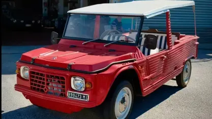 Usata Citroën Méhari 29 CV (21 kW) 1980 Rosso Cabrio