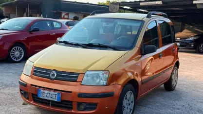 Usata Fiat Panda 60 CV (44 kW) 2009 Arancione Utilitaria