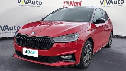 Begagnad Skoda Fabia Monte Carlo 110 HK (80 kW) 2023 Röd Halvkombi
