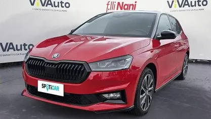 Usata Skoda Fabia Monte Carlo 110 CV (80 kW) 2023 Rosso Utilitaria