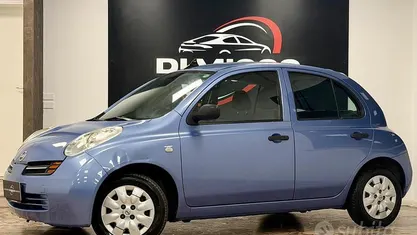 Usata Nissan Micra Visia 65 CV (47 kW) 2004 Blu Utilitaria