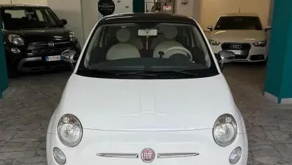 Usata Fiat 500 75 CV (55 kW) 2010 Bianco Berlina