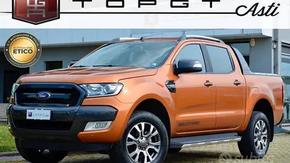 Begagnad Ford Ranger Wildtrack 200 HK (147 kW) 2018 Orange Pickup