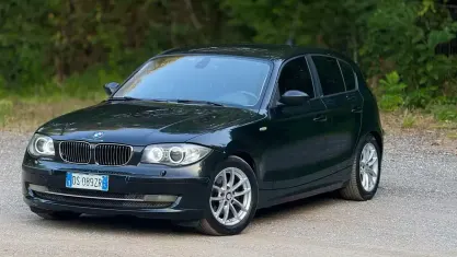 Usata BMW 120 177 CV (130 kW) 2009 Nero Utilitaria