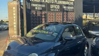 Usata Fiat 500 69 CV (50 kW) 2009 Viola Cabrio