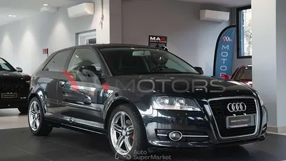 Usata Audi A3 Ambition 105 CV (77 kW) 2011 Nero Utilitaria