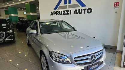 Usata Mercedes C220 194 CV (142 kW) 2019 Argento Berlina