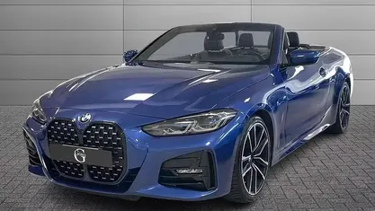 Usata BMW 420 M Sport 190 CV (139 kW) 2022 Blu Cabrio