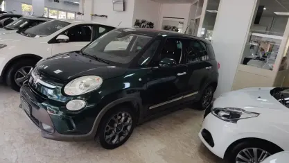 Usata Fiat 500L Trekking 105 CV (77 kW) 2013 Verde Monovolume