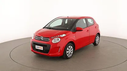 Usata Citroën C1 Feel 72 CV (52 kW) 2018 Rosso Utilitaria