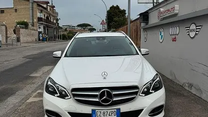 Usata Mercedes E250 Premium 204 CV (150 kW) 2015 Bianco Station wagon