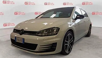 Usata VW Golf VII GTD 184 CV (135 kW) 2014 Bianco Utilitaria