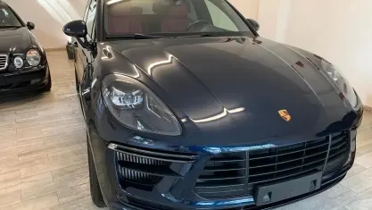 Usata Porsche Macan Turbo 441 CV (324 kW) 2019 Blu SUV
