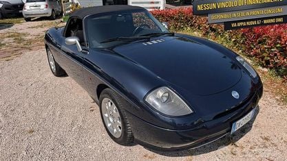 Usata Fiat Barchetta 131 CV (96 kW) 2002 Blu Cabrio