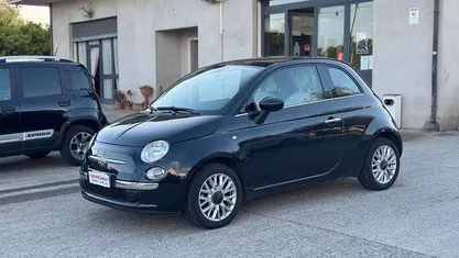 Nero Usata 2015 Fiat 500 Lounge Due volumi | 8490 € (Buon prezzo)