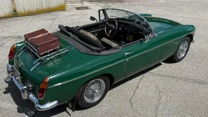 Usata MG B 95 CV (69 kW) 1960 Verde Cabrio
