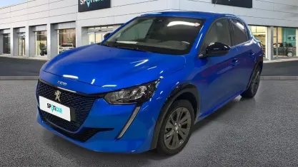 Usata Peugeot e-208 Allure 100 kW (136 CV) 2022 Blu Utilitaria