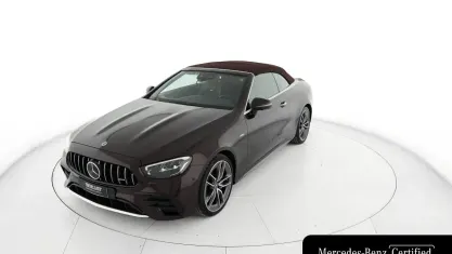 Usata Mercedes E53 AMG AMG 435 CV (319 kW) 2022 Rosso giacinto  vernice metal Cabrio