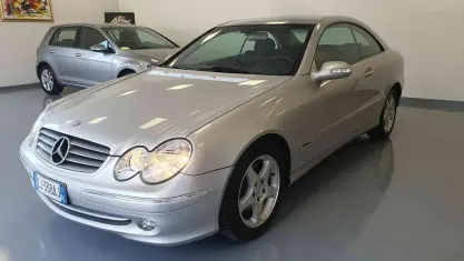 Usata Mercedes CLK270 170 CV (125 kW) 2003 Grigio Coupé