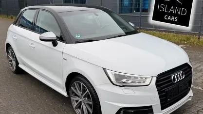 Usata Audi A1 S-Line 95 CV (69 kW) 2018 Bianco Berlina