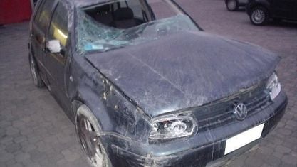 Usata VW Golf IV Highline 110 CV (80 kW) 2002 Grigio Berlina