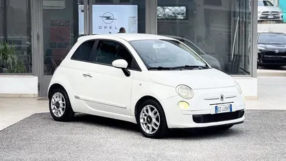 Usata Fiat 500 69 CV (50 kW) 2009 Bianco Berlina