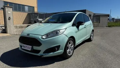 Usata Ford Fiesta 75 CV (55 kW) 2016 Verde Utilitaria