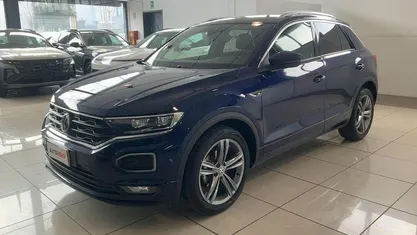Usata VW T-Roc Advance 150 CV (110 kW) 2020 Blu SUV