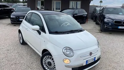 Bianco Usata 2010 Fiat 500 Lounge Tre volumi | 5990 € (Buon prezzo)