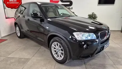 Usata BMW X3 Efficient Dynamics 184 CV (135 kW) 2011 Nero SUV
