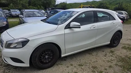 Begagnad Mercedes A160 Premium 90 HK (66 kW) 2014 Vit Sedan
