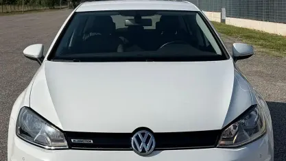 Usata VW Golf VII Highline 110 CV (80 kW) 2015 Bianco Berlina