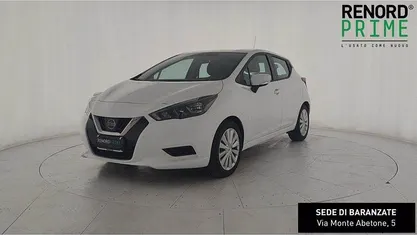 Usata Nissan Micra Acenta 90 CV (66 kW) 2023 Bianco Utilitaria