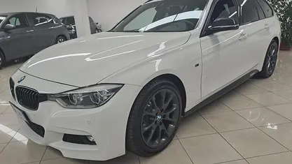 Usata BMW 316 Sport Line 115 CV (84 kW) 2018 Bianco Station wagon