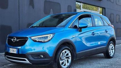 Usata Opel Crossland X Innovation 120 CV (88 kW) 2020 Azzurro SUV