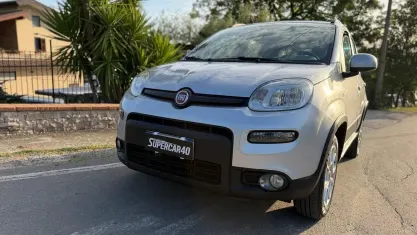 Usata Fiat Panda Trekking 80 CV (58 kW) 2014 Grigio Utilitaria