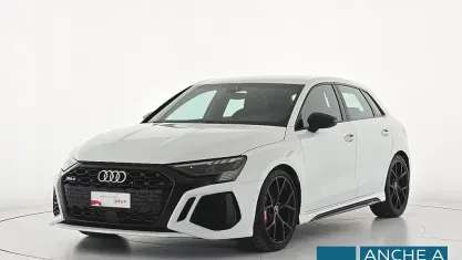 Usata Audi RS3 Sportback Ambiente 400 CV (294 kW) 2023 Bianco Utilitaria