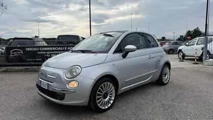 Argento Usata 2010 Fiat 500 Lounge Tre volumi | 5900 € (Buon prezzo)