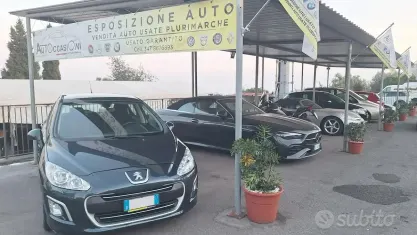 Usata Peugeot 308 112 CV (82 kW) 2013 Blu Berlina