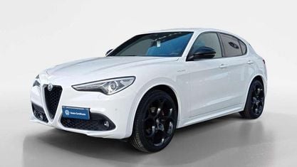 Second-hand Alfa Romeo Stelvio Ti 209 CP (153 kW) 2022 Alb SUV