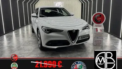 Usata Alfa Romeo Stelvio 180 CV (132 kW) 2017 Bianco SUV