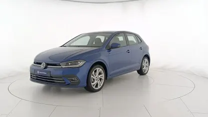 Usata VW Polo Style 95 CV (69 kW) 2023 Reef blue metallizzato Utilitaria