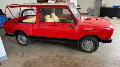 Usata Fiat 127 45 CV (33 kW) 1980 Rosso Cabrio