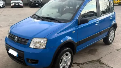 Usata Fiat Panda 4x4 69 CV (50 kW) 2007 Blu Utilitaria