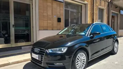 Usata Audi A3 110 CV (80 kW) 2015 Nero Berlina